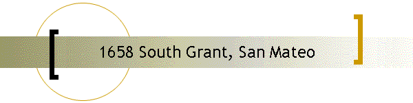 1658 South Grant, San Mateo