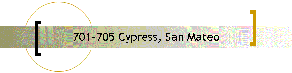 701-705 Cypress, San Mateo